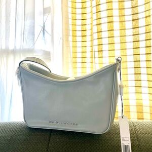 Marc Jacobs Tempo Baguette in Northern Droplet Leather Shoulder Bag